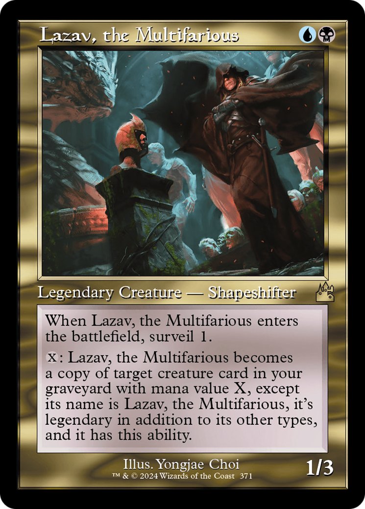 Lazav, the Multifarious (Retro Frame) [Ravnica Remastered] | Spectrum Games