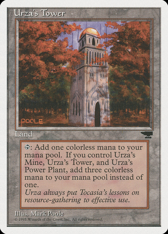 Urza's Tower (Autumn Leaves) [Chronicles] | Spectrum Games