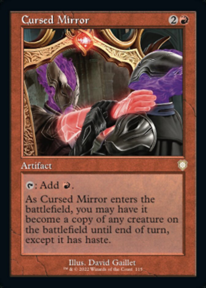 Cursed Mirror (Retro) [The Brothers' War Commander] | Spectrum Games