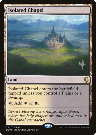 Isolated Chapel [Dominaria Promos] | Spectrum Games