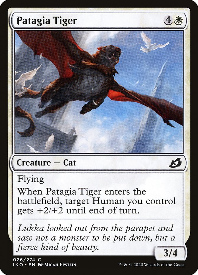 Patagia Tiger [Ikoria: Lair of Behemoths] | Spectrum Games