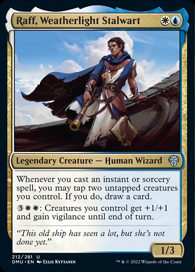 Raff, Weatherlight Stalwart [Dominaria United] | Spectrum Games