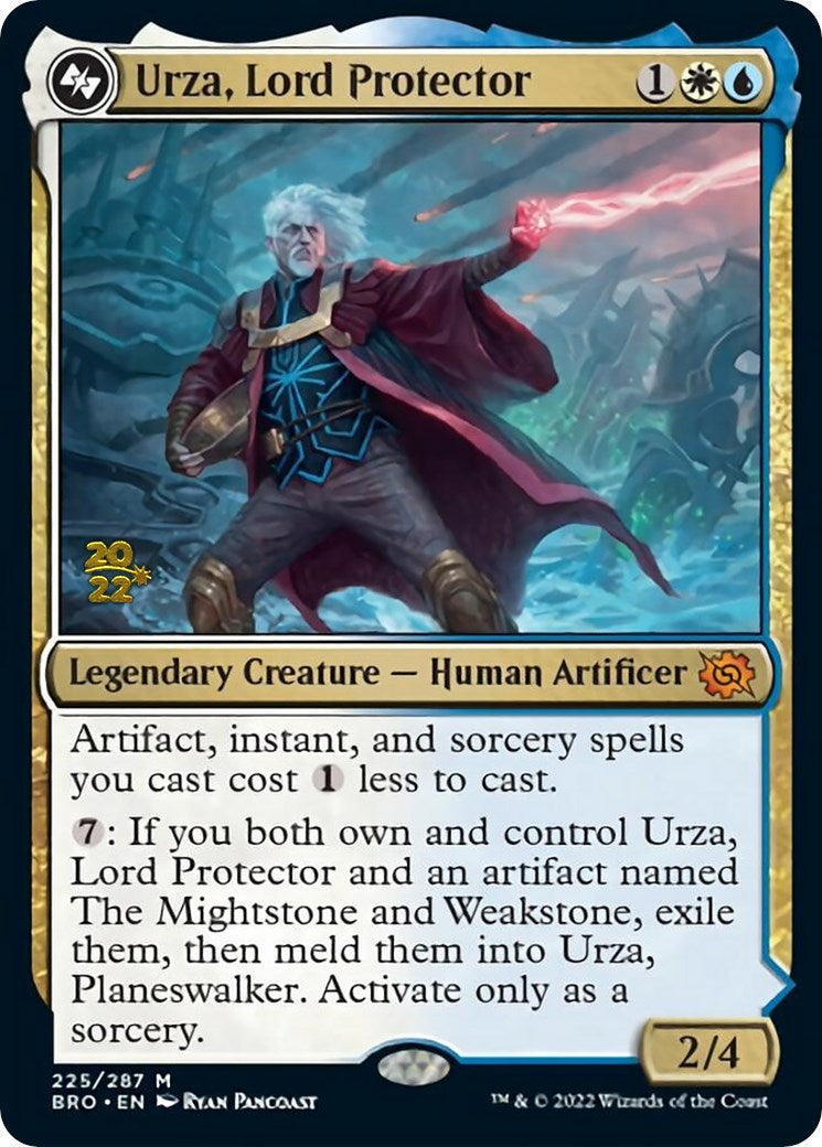 Urza, Lord Protector [The Brothers' War: Prerelease Promos] | Spectrum Games