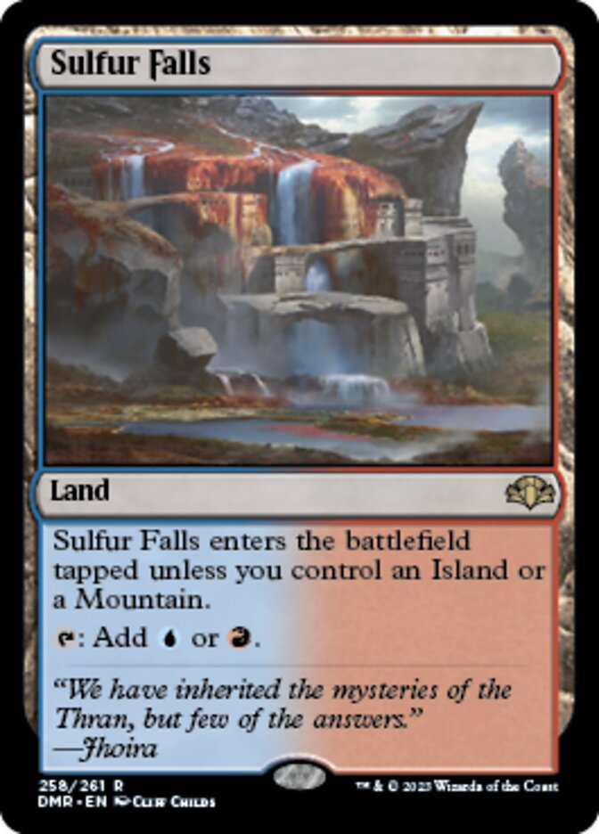 Sulfur Falls [Dominaria Remastered] | Spectrum Games