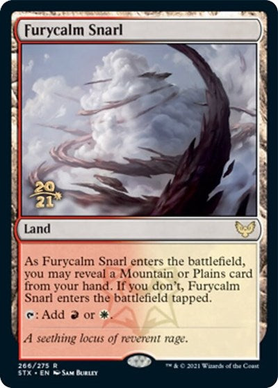 Furycalm Snarl [Strixhaven: School of Mages Prerelease Promos] | Spectrum Games