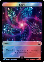 Copy // Mutant Double-Sided Token (Surge Foil) [Doctor Who Tokens] | Spectrum Games