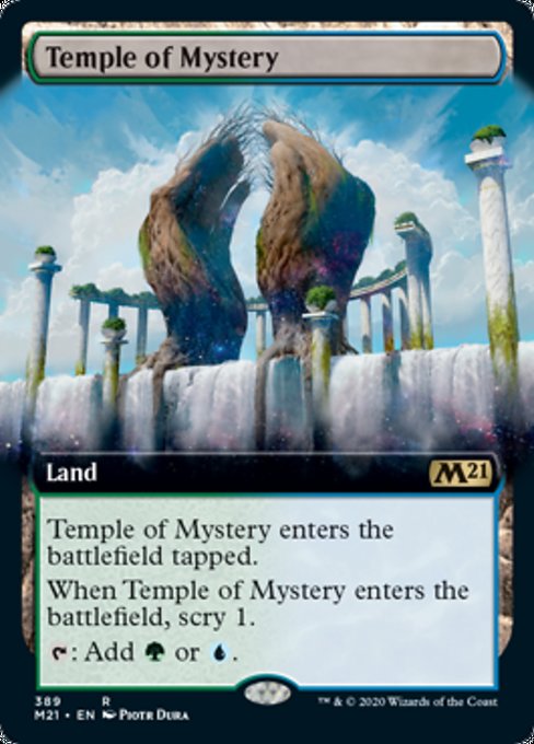 Temple of Mystery (Extended Art) [Core Set 2021] | Spectrum Games