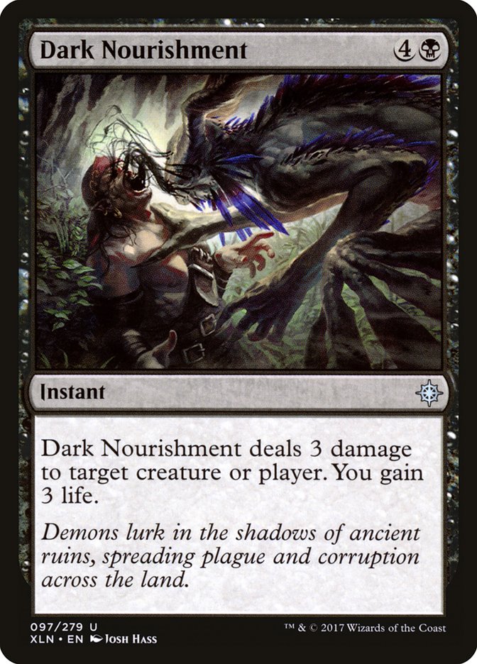 Dark Nourishment [Ixalan] | Spectrum Games