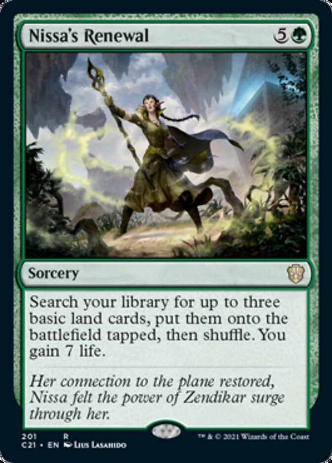 Nissa's Renewal [Commander 2021] | Spectrum Games