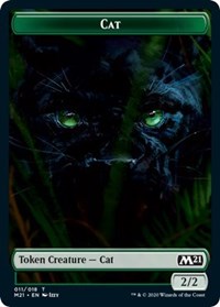 Cat (011) // Soldier Double-sided Token [Core Set 2021 Tokens] | Spectrum Games