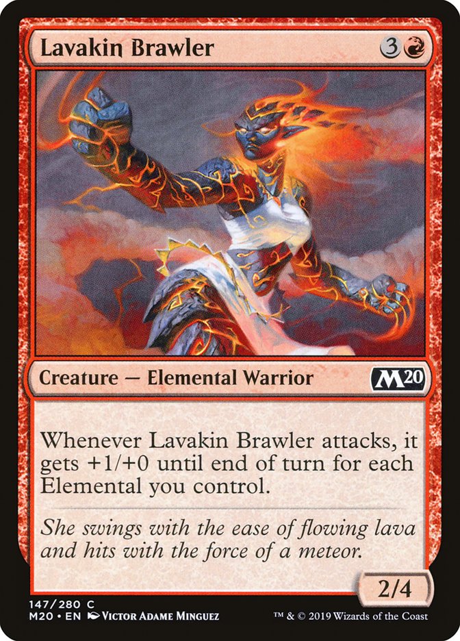 Lavakin Brawler [Core Set 2020] | Spectrum Games