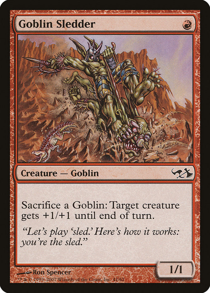 Goblin Sledder [Duel Decks: Elves vs. Goblins] | Spectrum Games