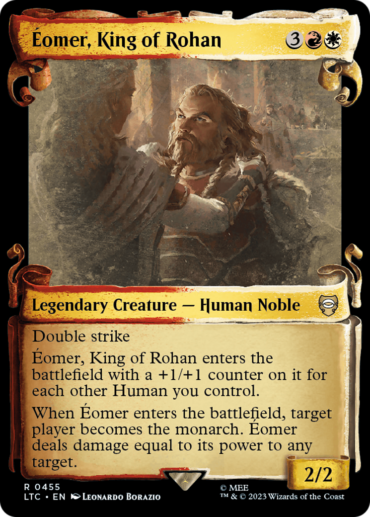 Eomer, King of Rohan [The Lord of the Rings: Tales of Middle-Earth Commander Showcase Scrolls] | Spectrum Games