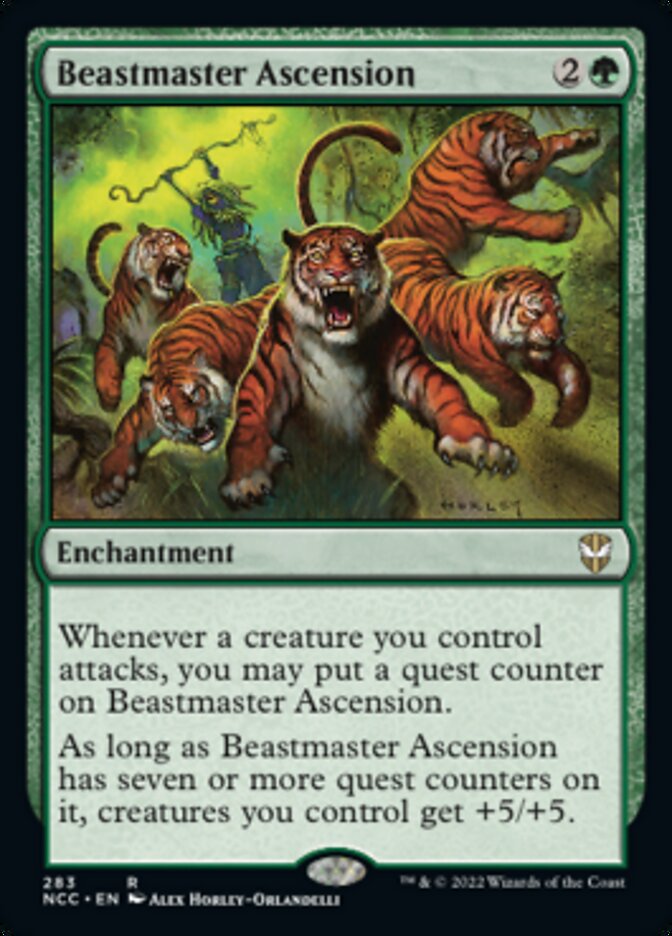 Beastmaster Ascension [Streets of New Capenna Commander] | Spectrum Games