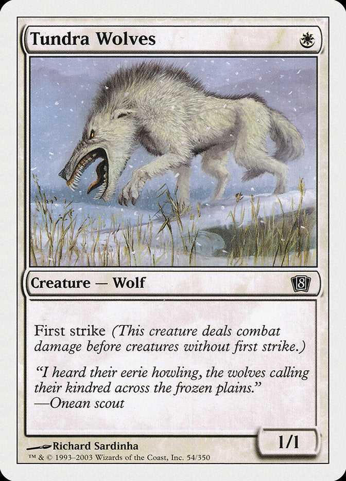 Tundra Wolves [Eighth Edition] | Spectrum Games