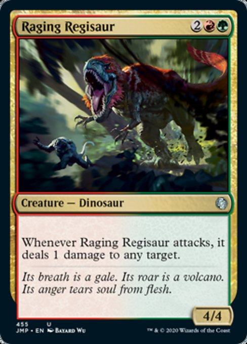 Raging Regisaur [Jumpstart] | Spectrum Games