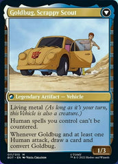 Goldbug, Humanity's Ally // Goldbug, Scrappy Scout [Universes Beyond: Transformers] | Spectrum Games