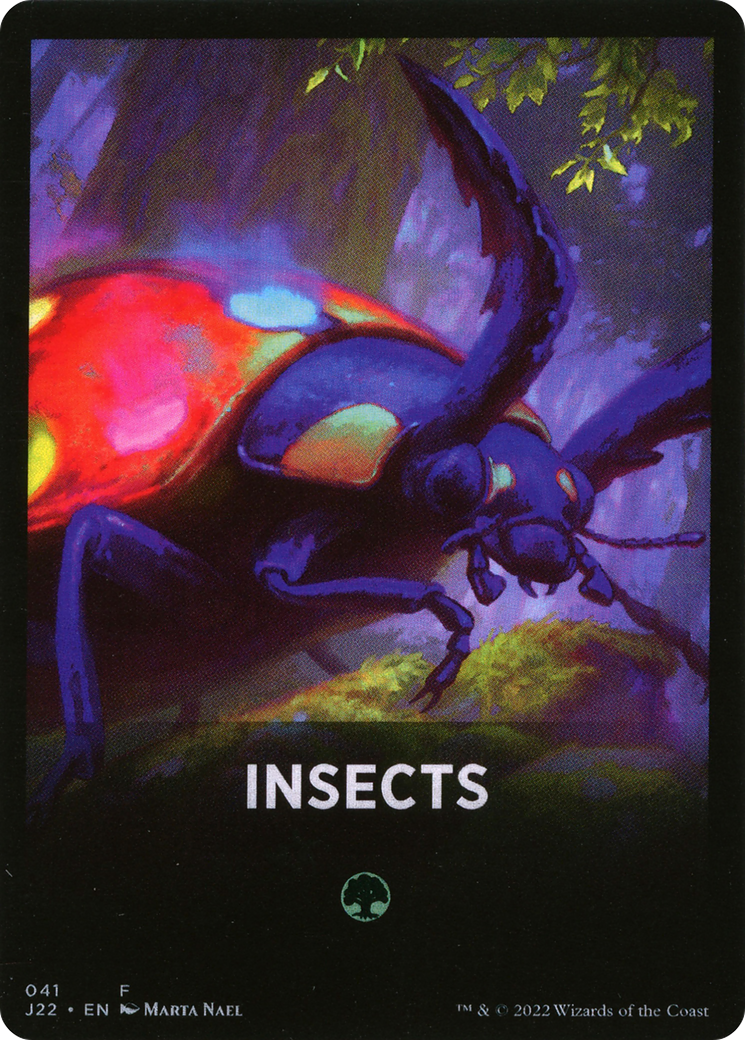 Insects Theme Card [Jumpstart 2022 Front Cards] | Spectrum Games