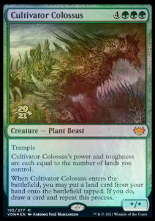 Cultivator Colossus [Innistrad: Crimson Vow Prerelease Promos] | Spectrum Games