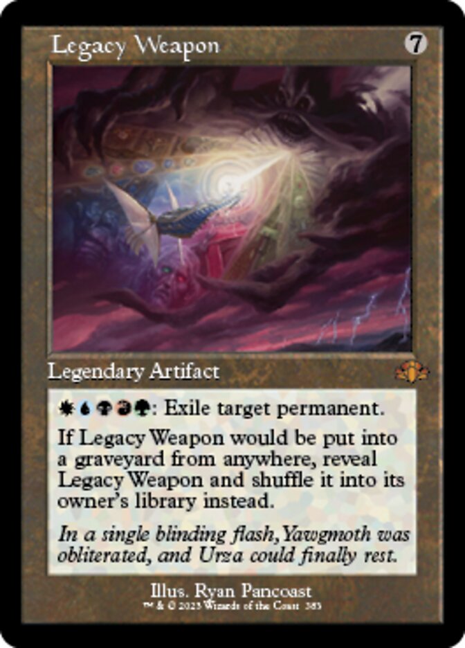 Legacy Weapon (Retro) [Dominaria Remastered] | Spectrum Games