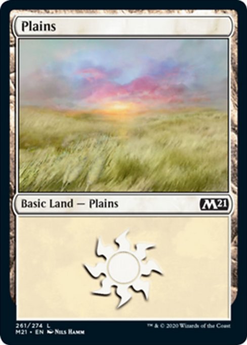 Plains (261) [Core Set 2021] | Spectrum Games