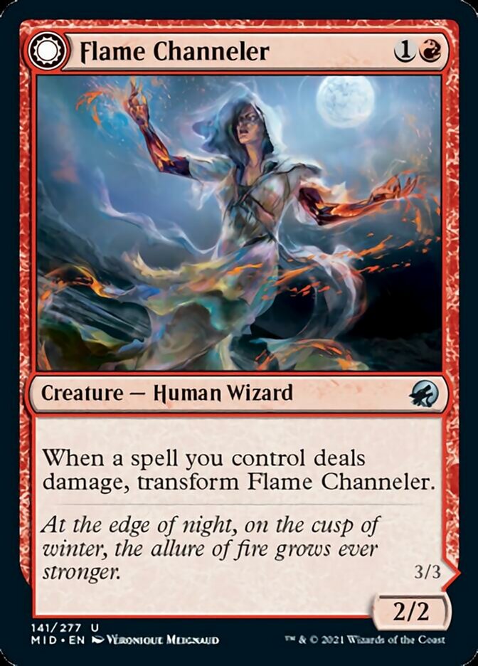 Flame Channeler // Embodiment of Flame [Innistrad: Midnight Hunt] | Spectrum Games