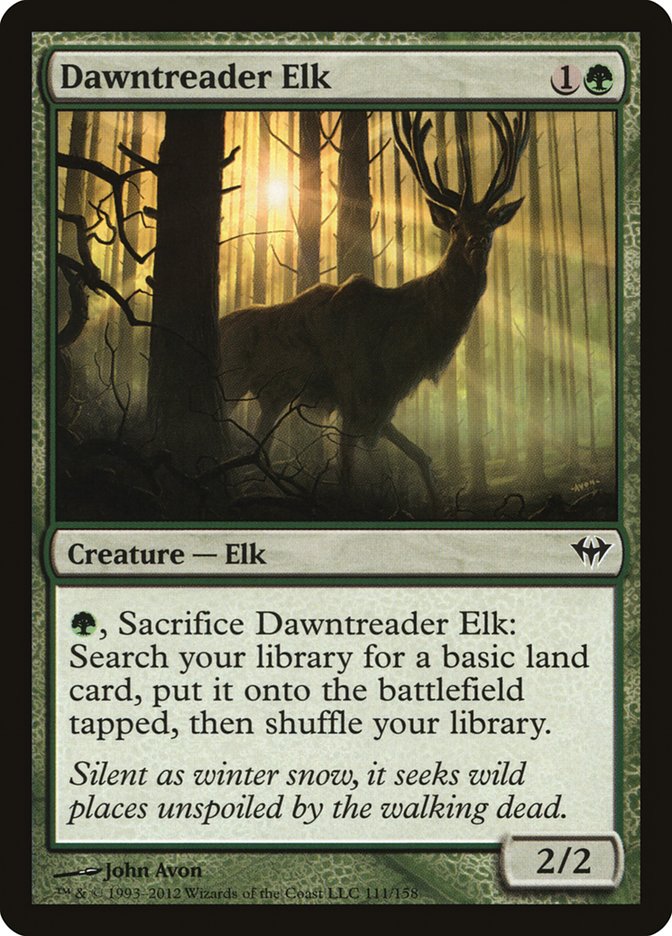 Dawntreader Elk [Dark Ascension] | Spectrum Games