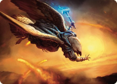 Battlewing Mystic Art Card [Dominaria United Art Series] | Spectrum Games