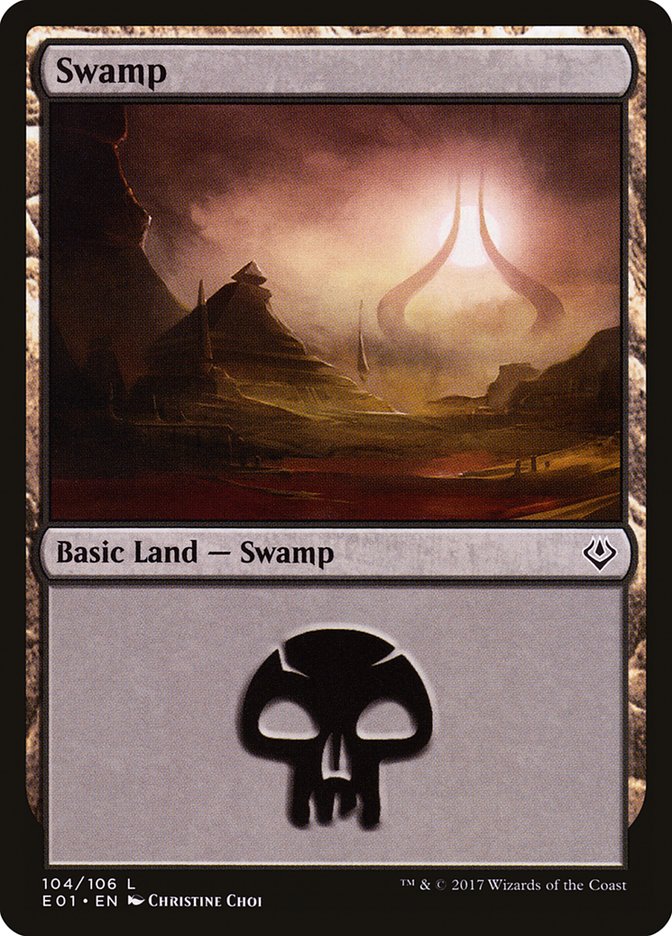 Swamp (104) [Archenemy: Nicol Bolas] | Spectrum Games