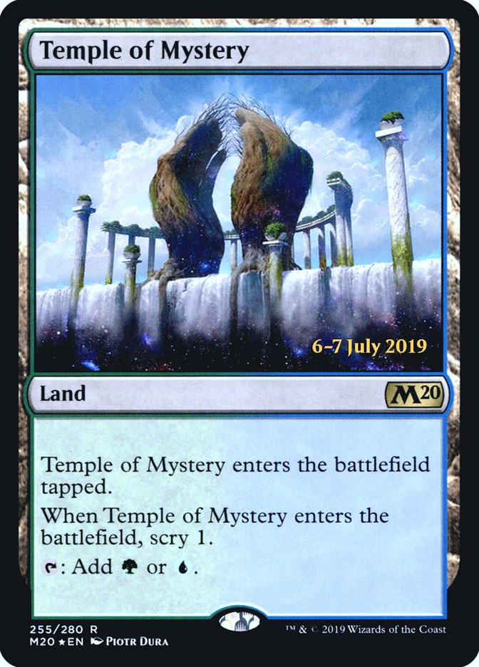 Temple of Mystery  [Core Set 2020 Prerelease Promos] | Spectrum Games