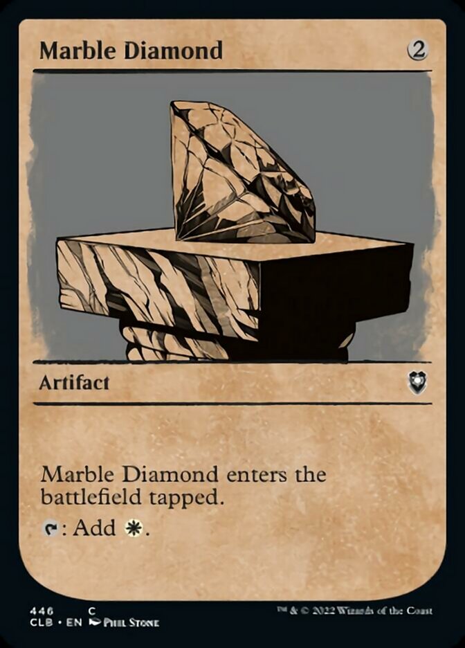 Marble Diamond (Showcase) [Commander Legends: Battle for Baldur's Gate] | Spectrum Games