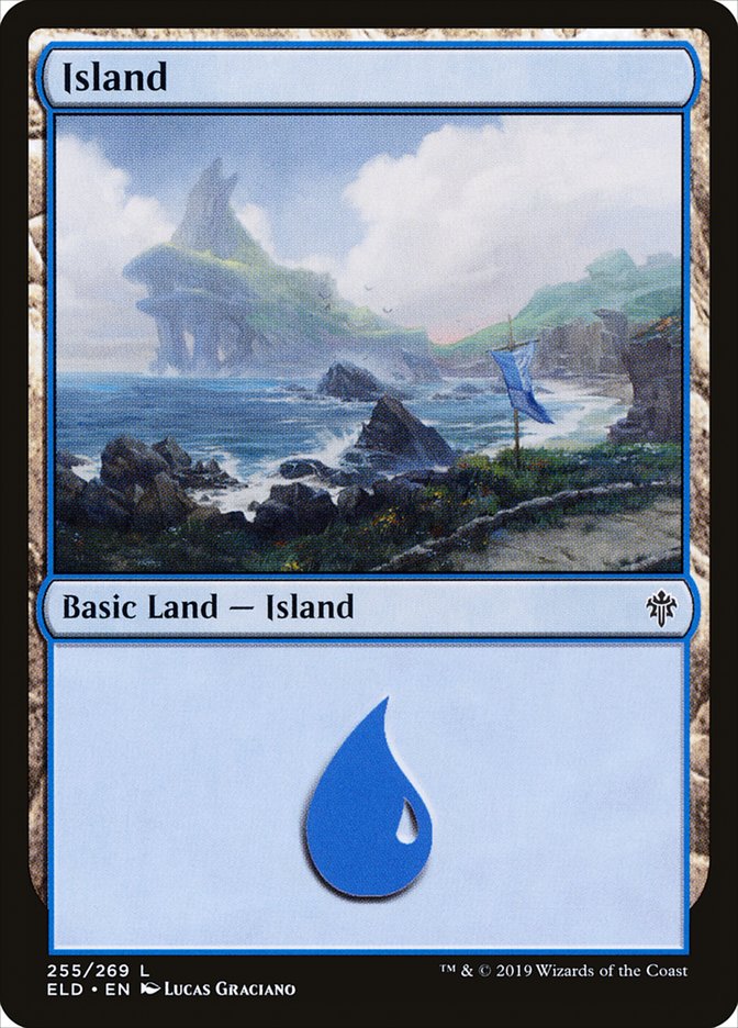 Island (255) [Throne of Eldraine] | Spectrum Games