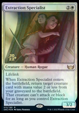 Extraction Specialist [Streets of New Capenna Prerelease Promos] | Spectrum Games