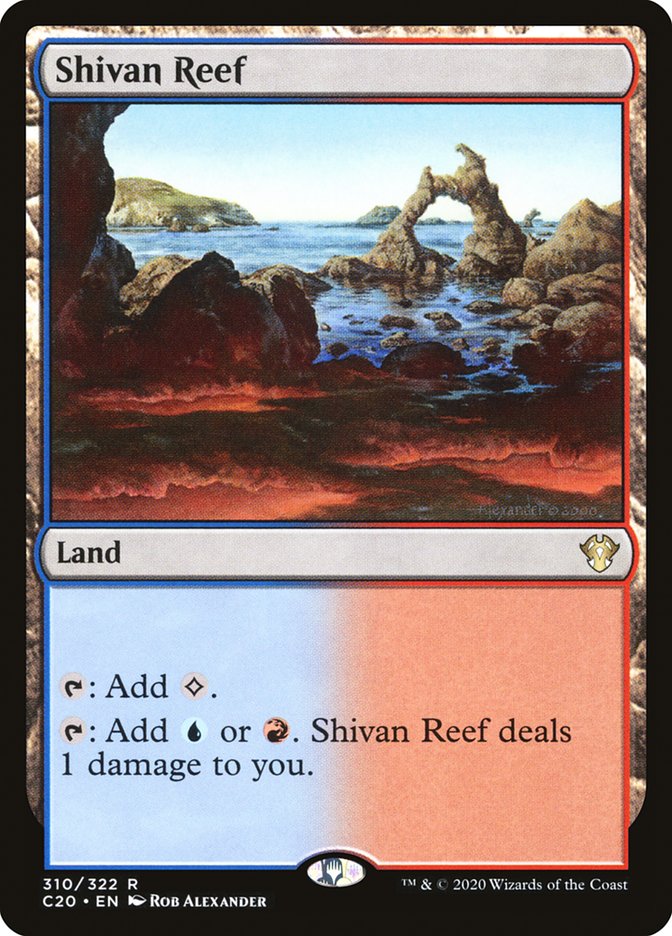 Shivan Reef [Commander 2020] | Spectrum Games