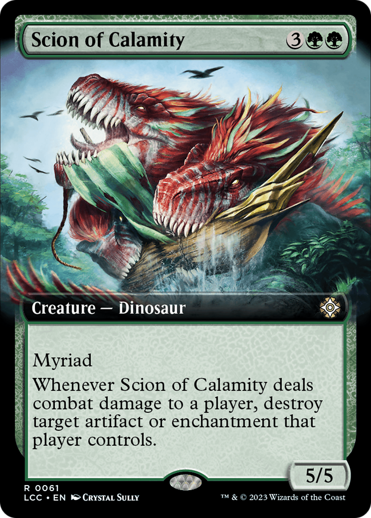 Scion of Calamity (Extended Art) [The Lost Caverns of Ixalan Commander] | Spectrum Games