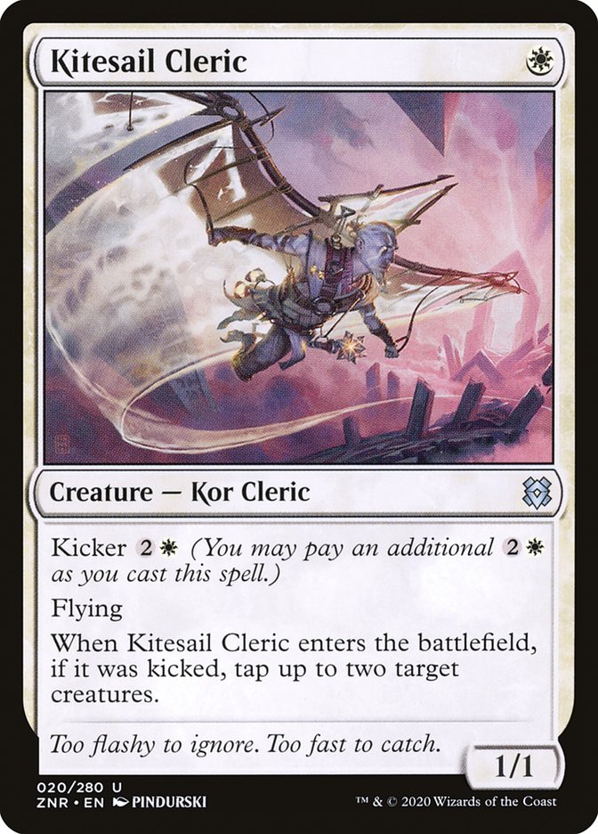 Kitesail Cleric [Zendikar Rising] | Spectrum Games