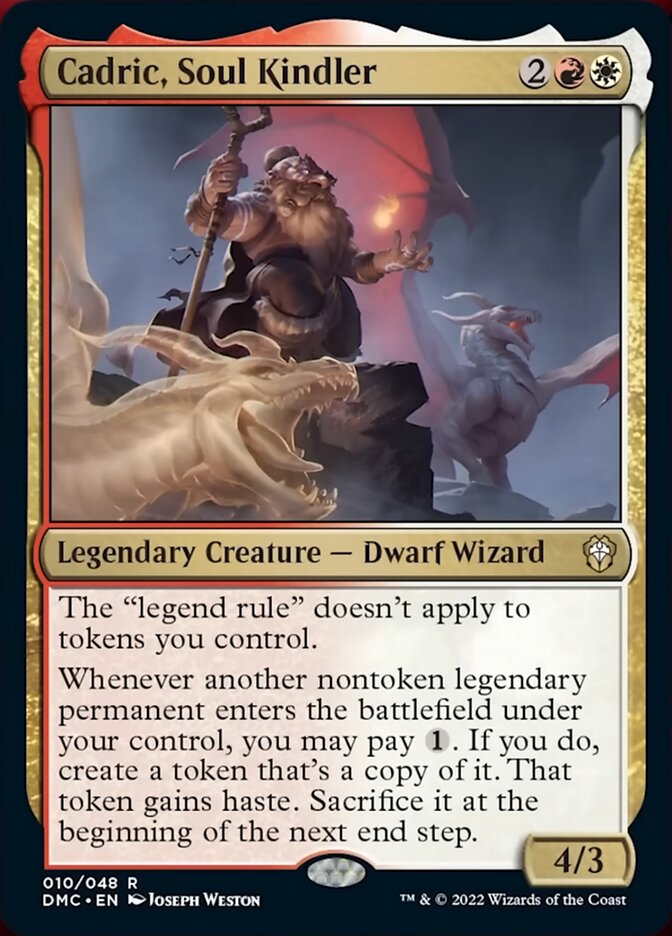 Cadric, Soul Kindler [Dominaria United Commander] | Spectrum Games