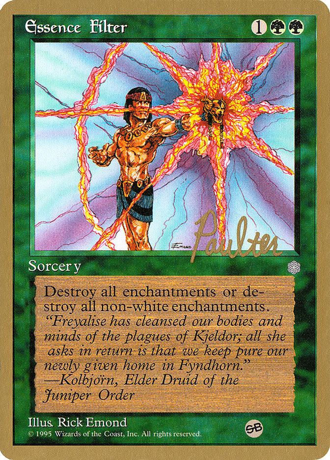 Essence Filter (Preston Poulter) (SB) [Pro Tour Collector Set] | Spectrum Games