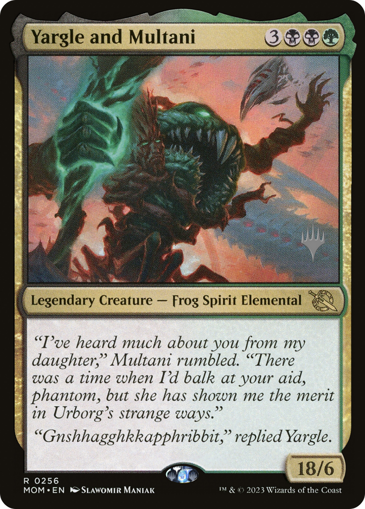 Yargle and Multani (Promo Pack) [March of the Machine Promos] | Spectrum Games