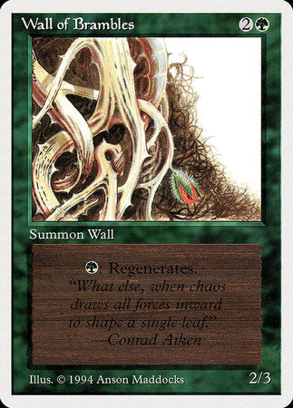 Wall of Brambles [Summer Magic / Edgar] | Spectrum Games