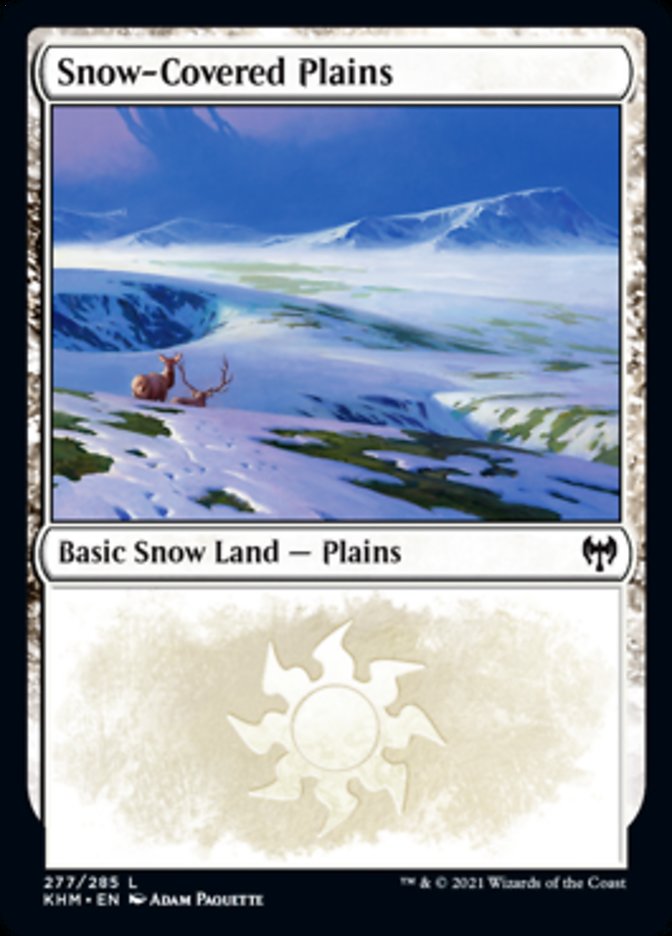 Snow-Covered Plains (277) [Kaldheim] | Spectrum Games