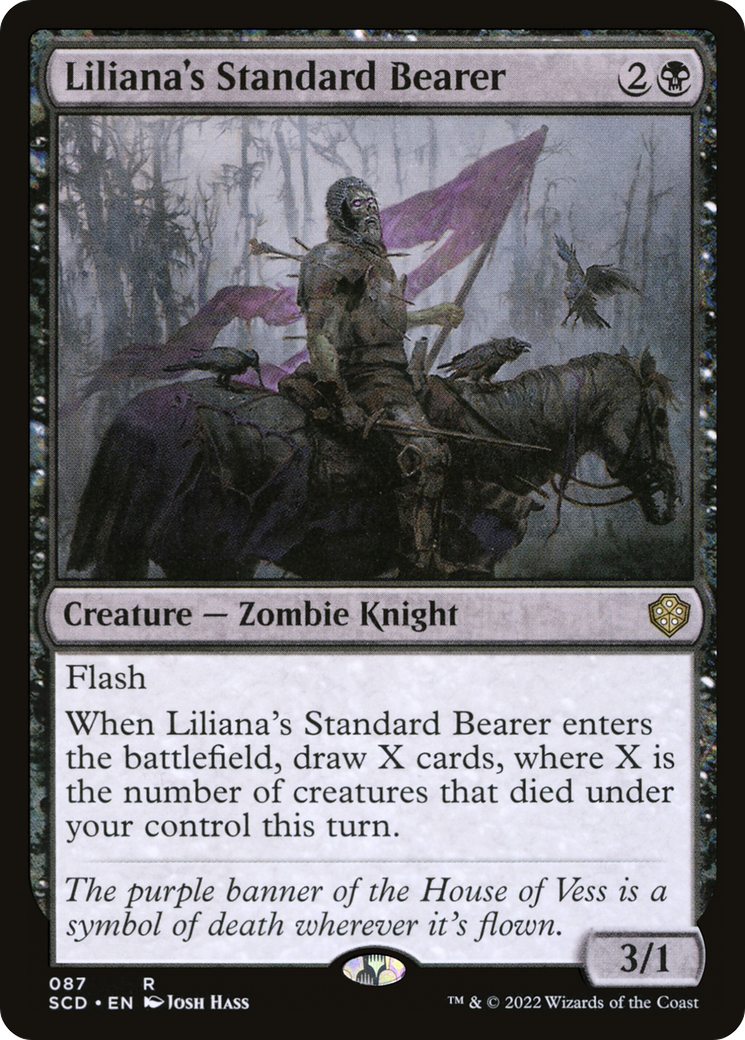 Liliana's Standard Bearer [Starter Commander Decks] | Spectrum Games