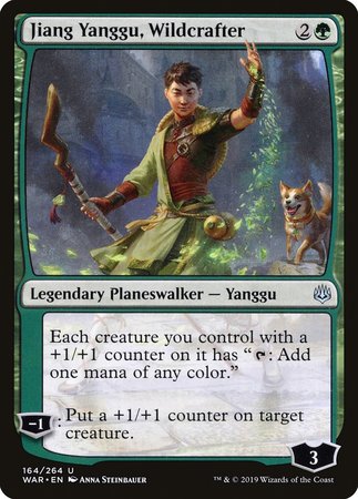 Jiang Yanggu, Wildcrafter [War of the Spark] | Spectrum Games