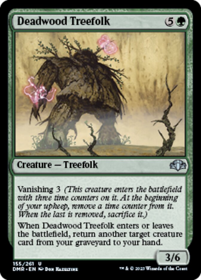 Deadwood Treefolk [Dominaria Remastered] | Spectrum Games