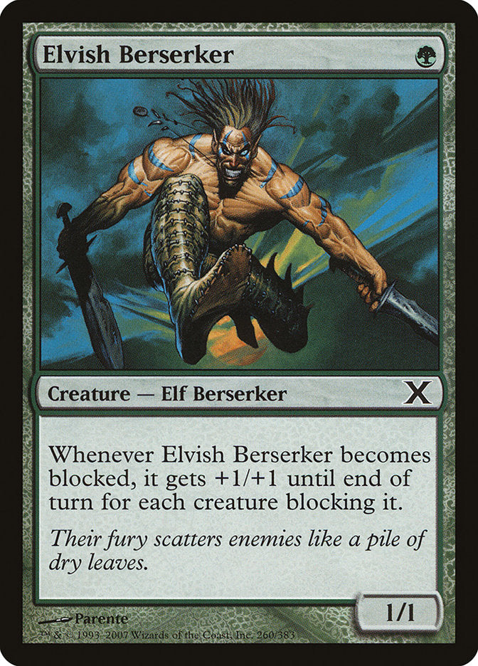 Elvish Berserker [Tenth Edition] | Spectrum Games