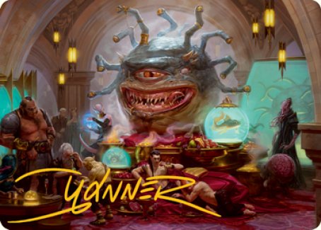 Xanathar, Guild Kingpin Art Card (Gold-Stamped Signature) [Dungeons & Dragons: Adventures in the Forgotten Realms Art Series] | Spectrum Games