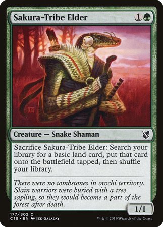 Sakura-Tribe Elder [Commander 2019] | Spectrum Games