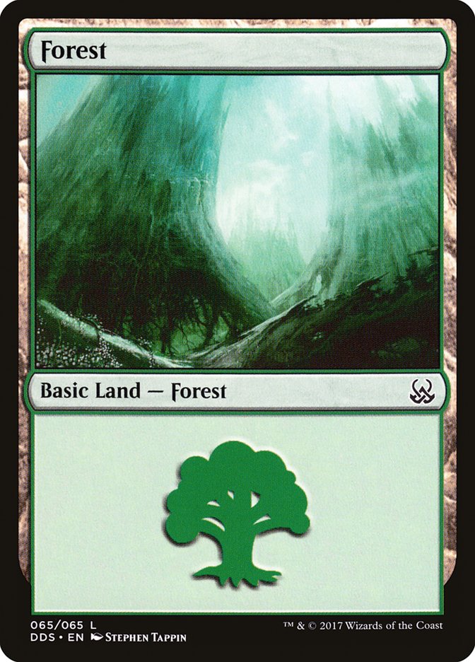 Forest (65) [Duel Decks: Mind vs. Might] | Spectrum Games