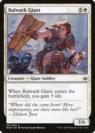 Bulwark Giant [War of the Spark] | Spectrum Games