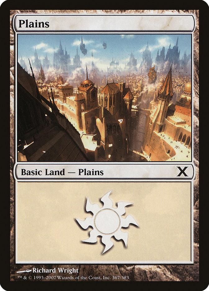 Plains (367) [Tenth Edition] | Spectrum Games